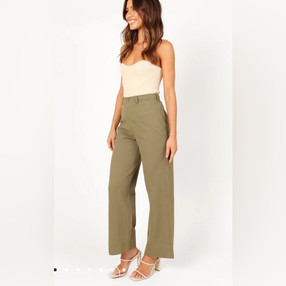 NWT Women’s PETAL & PUP Lawerence Olive Green* HR Pants